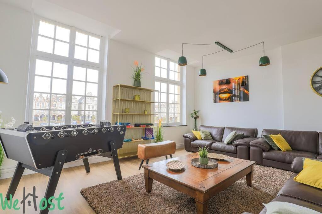 La Porte Verte, Superbe Triplex 16P Arras Exterior photo